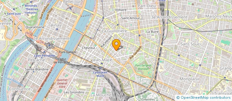 localisation de l'entreprise SITEL à LYON