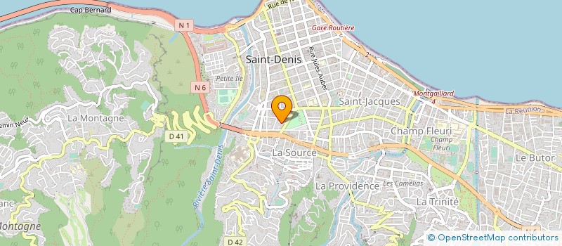 localisation de l'entreprise SITEL à SAINT-DENIS