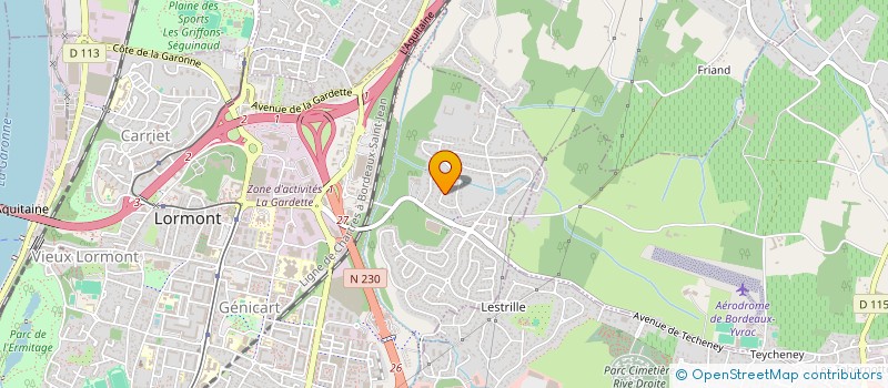 localisation de l'entreprise SITELLA CREATION  LORMONT