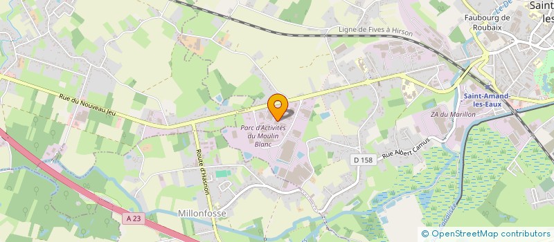 localisation de l'entreprise SITEM  SAINT-AMAND-LES-EAUX