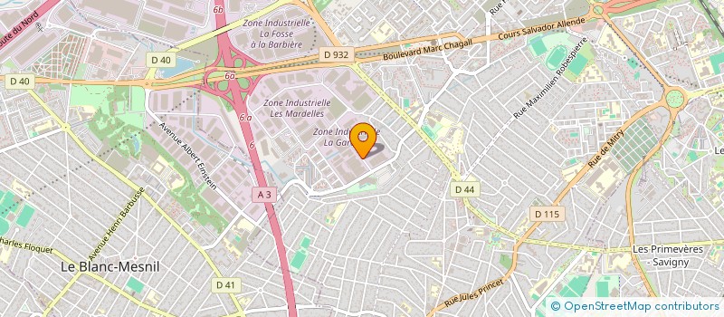 localisation de l'entreprise SITEMAC SERVICES à AULNAY-SOUS-BOIS