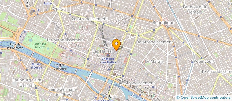 localisation de l'entreprise SITENGER  PARIS