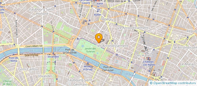 localisation de l'entreprise SITER - SYSTEMES D'INFORMATION POUR LES TERRITOIRES  PARIS