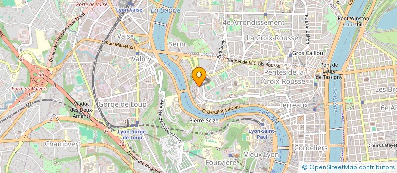 localisation de l'entreprise SITES ET DEVELOPPEMENT à LYON