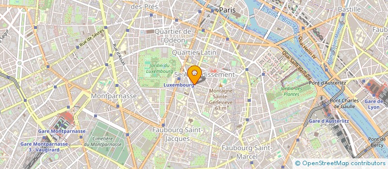 localisation de l'entreprise SITES ET ESPACES  PARIS
