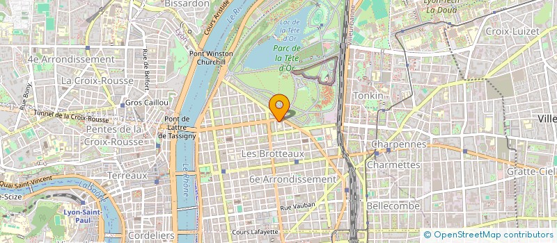 localisation de l'entreprise SITES ET PATRIMOINE à LYON