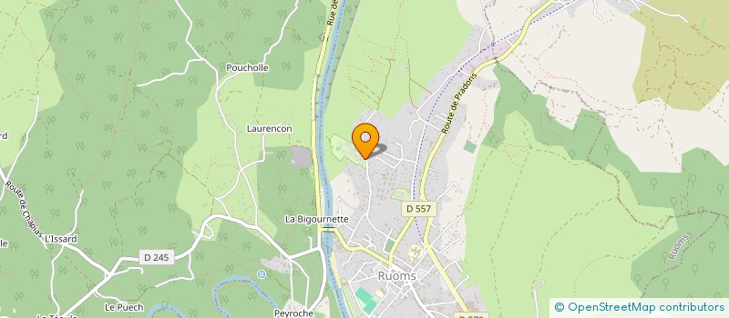 localisation de l'entreprise SITES ET PAYSAGES DE FRANCE  BIGANOS