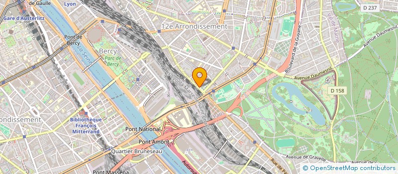 localisation de l'entreprise SITEXPO EXPLOITATION  PARIS