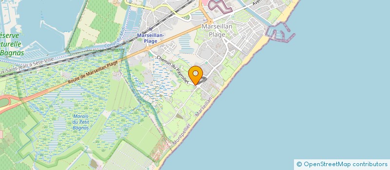 localisation de l'entreprise SITGES à MARSEILLAN