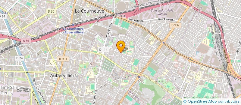 localisation de l'entreprise SITHAKHAM  AUBERVILLIERS