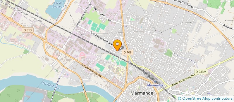 localisation de l'entreprise SITHEM  MARMANDE