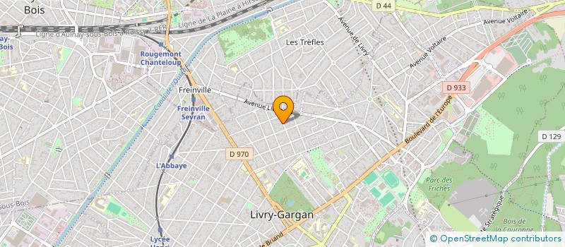 localisation de l'entreprise SITI CHANZY à LIVRY-GARGAN