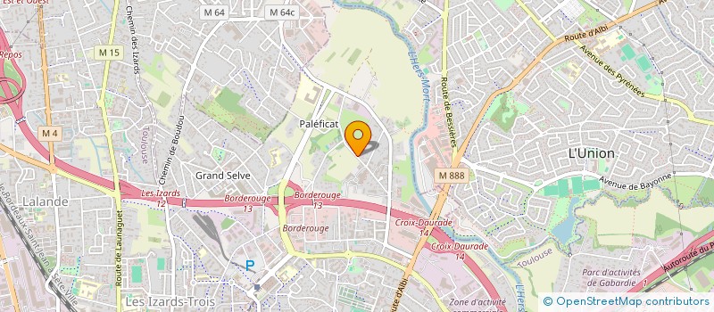 localisation de l'entreprise SITIBAT 31 à TOULOUSE