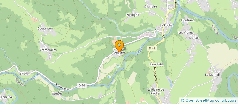 localisation de l'entreprise SITINAO  BAS-EN-BASSET