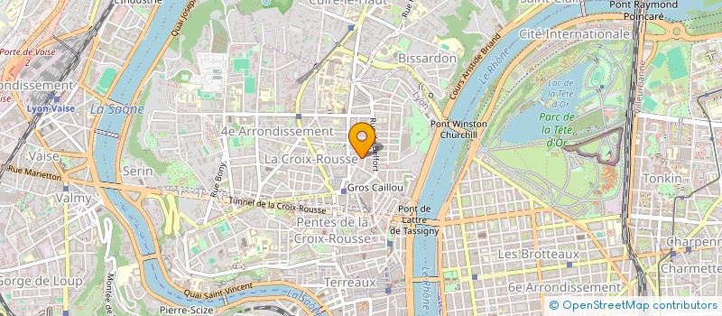 localisation de l'entreprise SITIOS à LYON