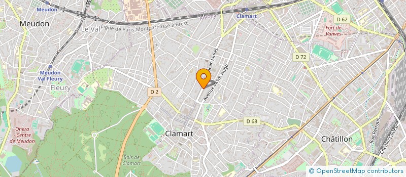 localisation de l'entreprise SITIS DISKER à CLAMART