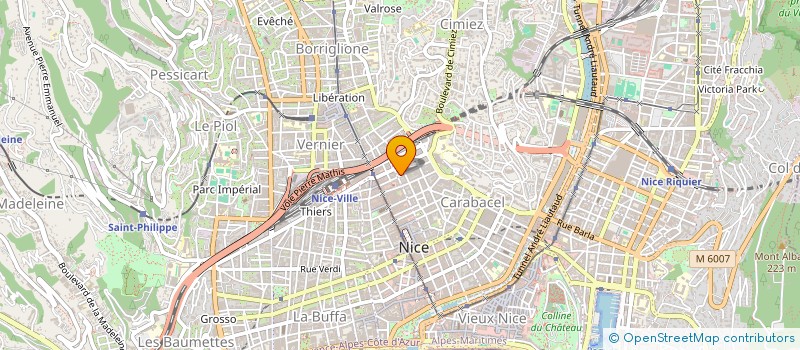 localisation de l'entreprise SITIS LICITA à NICE