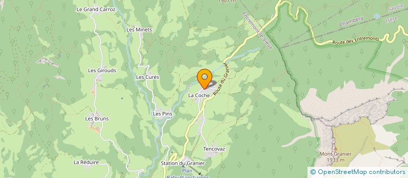 localisation de l'entreprise SITKA  ENTREMONT-LE-VIEUX