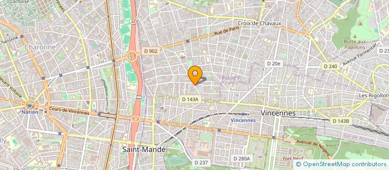 localisation de l'entreprise SITKO BSS IMPORT EXPORT à MONTREUIL