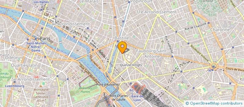 localisation de l'entreprise SITL  PARIS