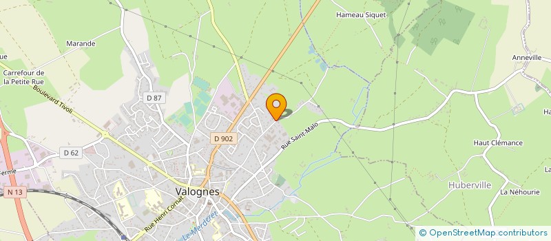 localisation de l'entreprise SITOLLE  VALOGNES