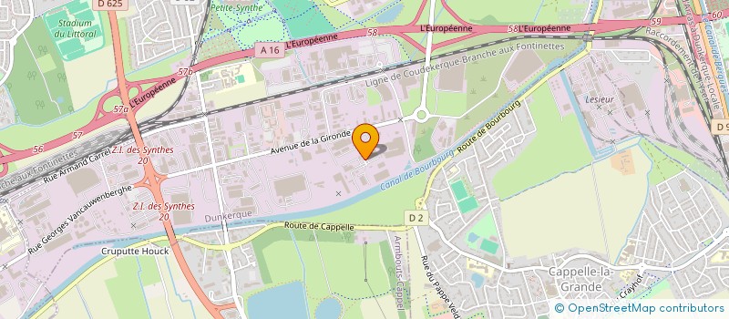 localisation de l'entreprise SITOM à DUNKERQUE