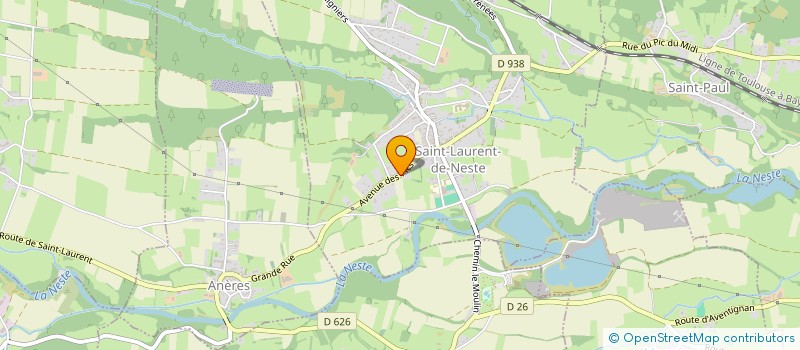 localisation de l'entreprise SITOMAP  SAINT-LAURENT-DE-NESTE