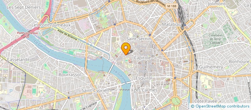 localisation de l'entreprise SITOU VTC à TOULOUSE