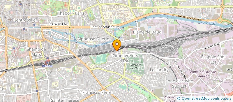 localisation de l'entreprise SITOUEB CONSULTANT à RENNES