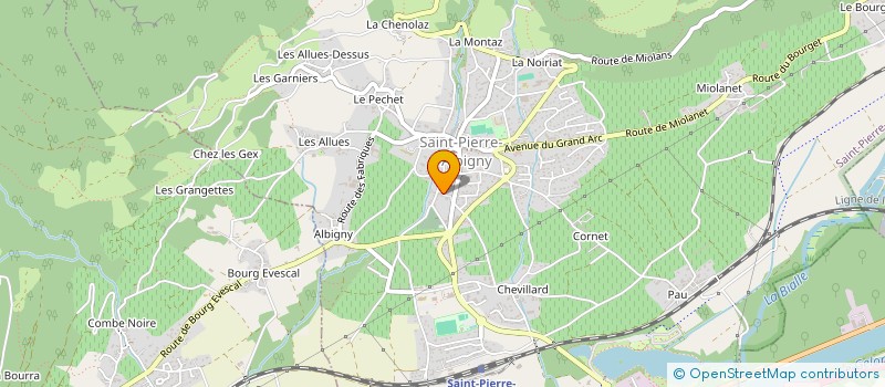 localisation de l'entreprise SITOUR FRANCE à VIRIGNIN