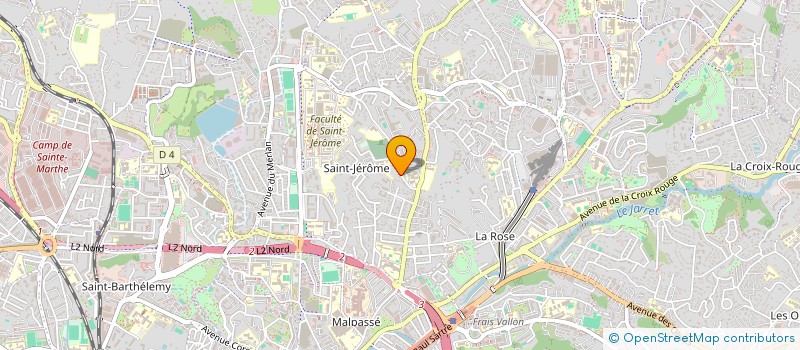 localisation de l'entreprise SITP ISOLATION THERM&PHON SARL à MARSEILLE