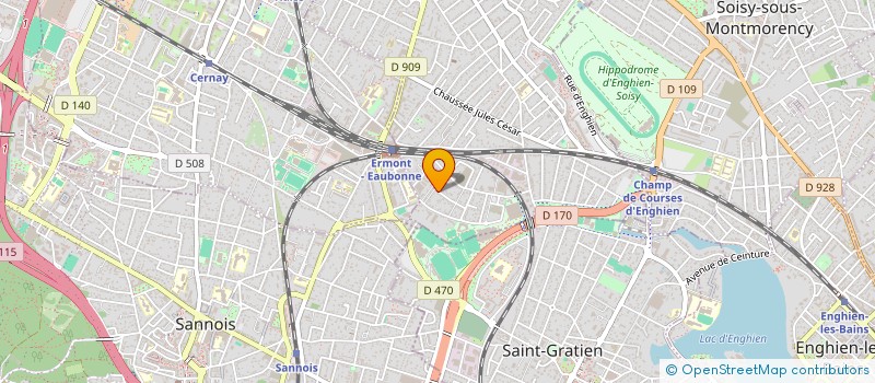localisation de l'entreprise SITRON LABS à EAUBONNE