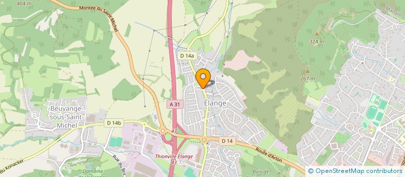 localisation de l'entreprise SITTE-MAYER à THIONVILLE