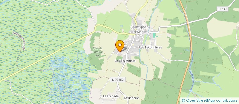 localisation de l'entreprise SITTELLE  SAINT-JEAN-D'ANGLE