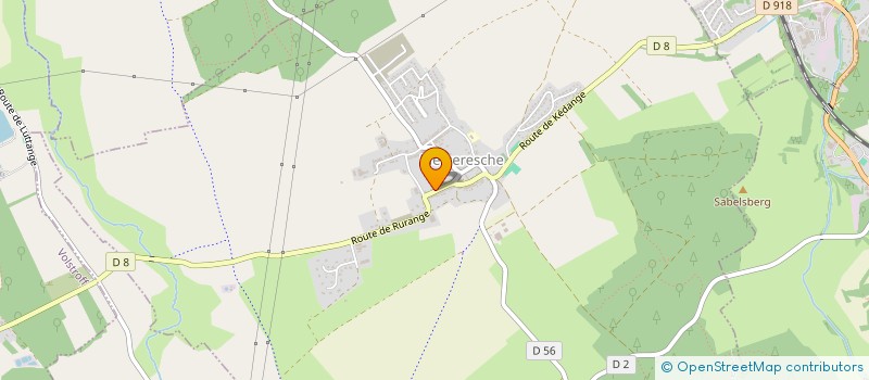 localisation de l'entreprise SITTELLE  METZERESCHE