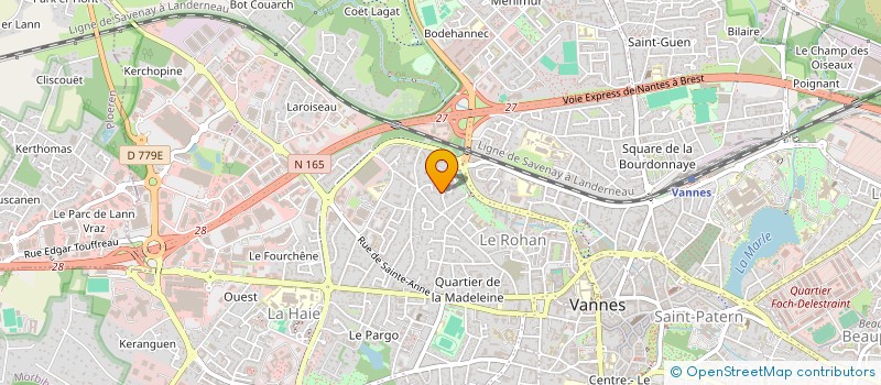localisation de l'entreprise SITTER FOOD SYSTEMS à VANNES