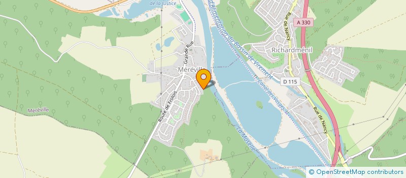 localisation de l'entreprise SITTO SAS  MEREVILLE