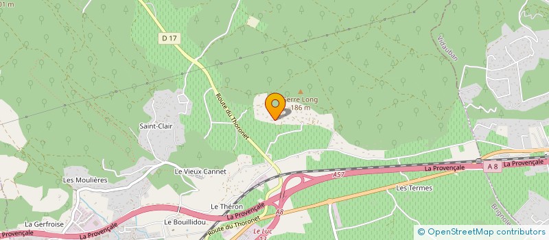 localisation de l'entreprise SITTRABAT à LE CANNET-DES-MAURES