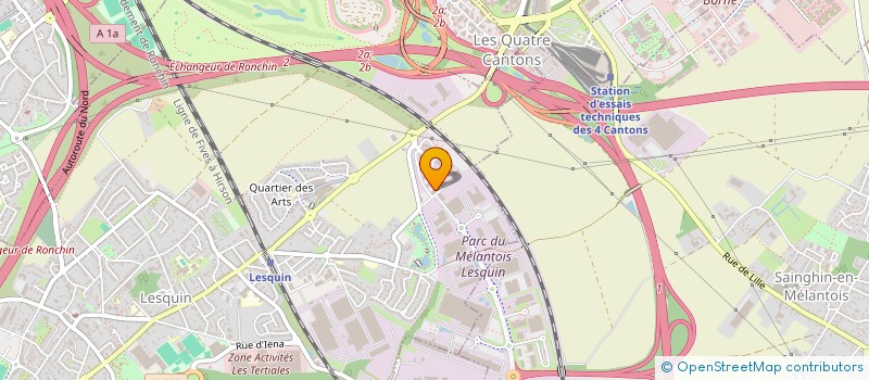 localisation de l'entreprise SITUACTION GEOLOC à MARCQ-EN-BARŒUL