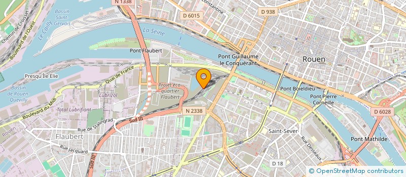 localisation de l'entreprise SITUCOM à ROUEN