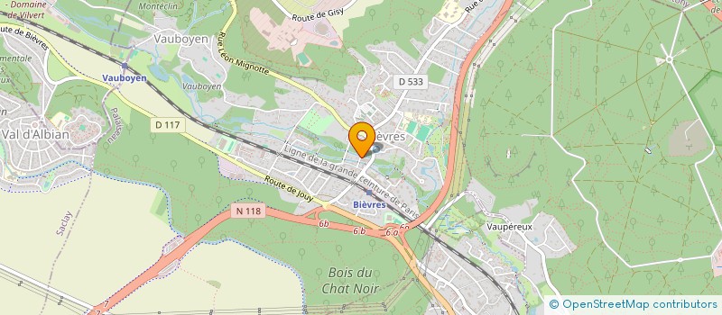 localisation de l'entreprise SITYH à BIEVRES