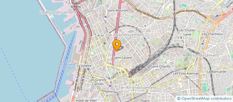 localisation de l'entreprise SIV AUTOS à MARSEILLE