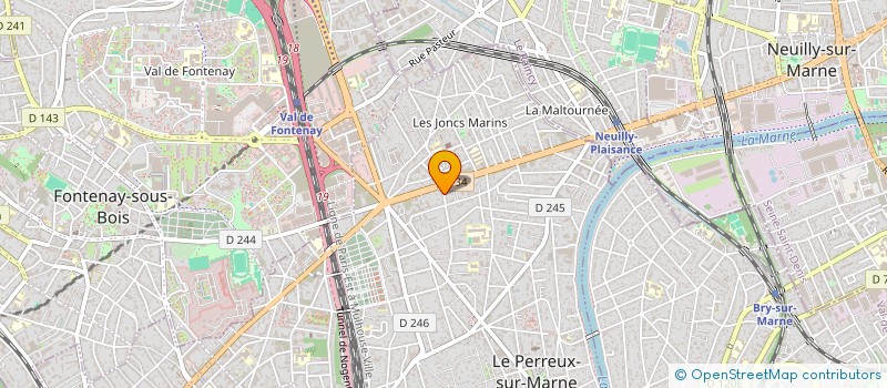 localisation de l'entreprise SIVA  LE PERREUX-SUR-MARNE