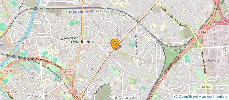 localisation de l'entreprise SIVA SERVICE à MARCQ-EN-BARŒUL