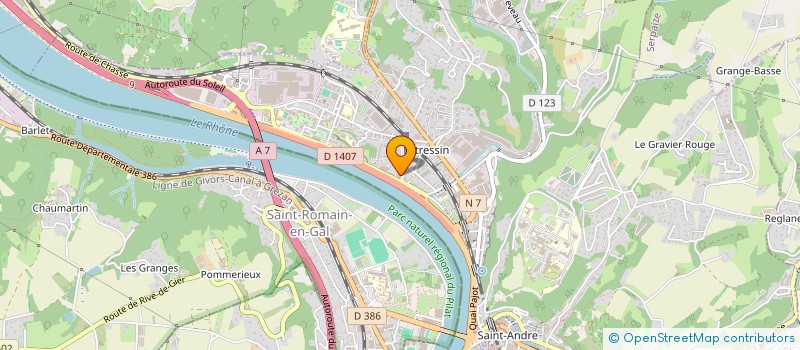 localisation de l'entreprise SIVAE GROUPE  SERRIERES