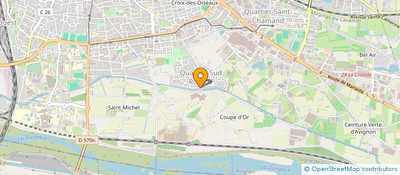 localisation de l'entreprise SIVAL  AVIGNON