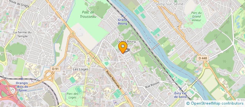 localisation de l'entreprise SIVAM S.K. à EVRY-COURCOURONNES