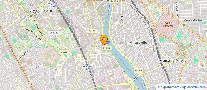 localisation de l'entreprise SIVAN à VITRY-SUR-SEINE