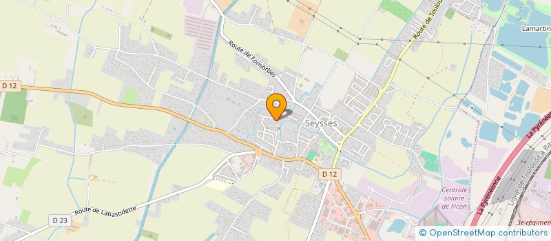 localisation de l'entreprise SIVAN  SEYSSES