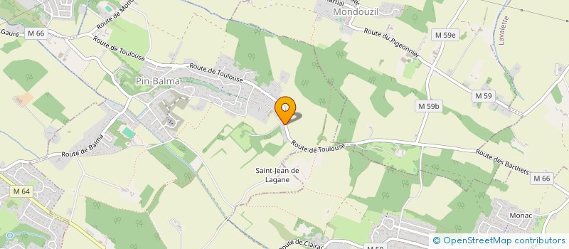 localisation de l'entreprise SIVAN  PIN-BALMA